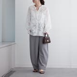 【冷房対策にも◎】袖ボリューム前後2WAYブラウス | NICE CLAUP / OLIVE des OLIVE OUTLET | 詳細画像34