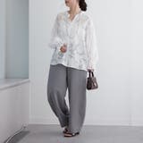 【冷房対策にも◎】袖ボリューム前後2WAYブラウス | NICE CLAUP / OLIVE des OLIVE OUTLET | 詳細画像35