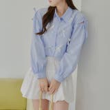【MARCHES】肩あきリボン短丈シャツ | NICE CLAUP / OLIVE des OLIVE OUTLET | 詳細画像9