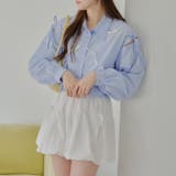 【MARCHES】肩あきリボン短丈シャツ | NICE CLAUP / OLIVE des OLIVE OUTLET | 詳細画像10