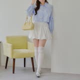 【MARCHES】肩あきリボン短丈シャツ | NICE CLAUP / OLIVE des OLIVE OUTLET | 詳細画像14