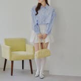 【MARCHES】肩あきリボン短丈シャツ | NICE CLAUP / OLIVE des OLIVE OUTLET | 詳細画像15