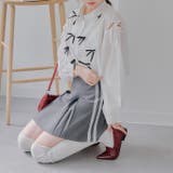 【MARCHES】肩あきリボン短丈シャツ | NICE CLAUP / OLIVE des OLIVE OUTLET | 詳細画像30