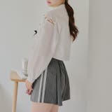 【MARCHES】肩あきリボン短丈シャツ | NICE CLAUP / OLIVE des OLIVE OUTLET | 詳細画像33