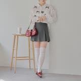 【MARCHES】肩あきリボン短丈シャツ | NICE CLAUP / OLIVE des OLIVE OUTLET | 詳細画像36