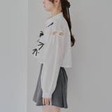 【MARCHES】肩あきリボン短丈シャツ | NICE CLAUP / OLIVE des OLIVE OUTLET | 詳細画像40