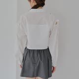 【MARCHES】肩あきリボン短丈シャツ | NICE CLAUP / OLIVE des OLIVE OUTLET | 詳細画像41