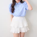 【ガーリー好きさんにオススメ】リボン刺しゅうブラウス | NICE CLAUP / OLIVE des OLIVE OUTLET | 詳細画像3