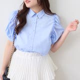 【ガーリー好きさんにオススメ】リボン刺しゅうブラウス | NICE CLAUP / OLIVE des OLIVE OUTLET | 詳細画像5