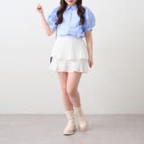 【ガーリー好きさんにオススメ】リボン刺しゅうブラウス | NICE CLAUP / OLIVE des OLIVE OUTLET | 詳細画像9