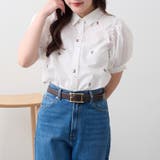 【ガーリー好きさんにオススメ】リボン刺しゅうブラウス | NICE CLAUP / OLIVE des OLIVE OUTLET | 詳細画像13