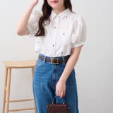 【ガーリー好きさんにオススメ】リボン刺しゅうブラウス | NICE CLAUP / OLIVE des OLIVE OUTLET | 詳細画像14