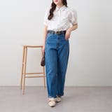 【ガーリー好きさんにオススメ】リボン刺しゅうブラウス | NICE CLAUP / OLIVE des OLIVE OUTLET | 詳細画像19