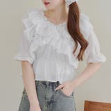 フリルクロスブラウス | NICE CLAUP / OLIVE des OLIVE OUTLET | 詳細画像6