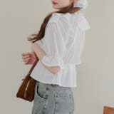 フリルクロスブラウス | NICE CLAUP / OLIVE des OLIVE OUTLET | 詳細画像7