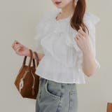 フリルクロスブラウス | NICE CLAUP / OLIVE des OLIVE OUTLET | 詳細画像8