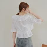 フリルクロスブラウス | NICE CLAUP / OLIVE des OLIVE OUTLET | 詳細画像9