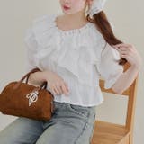 フリルクロスブラウス | NICE CLAUP / OLIVE des OLIVE OUTLET | 詳細画像10