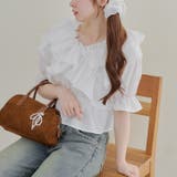 オフ | フリルクロスブラウス | NICE CLAUP / OLIVE des OLIVE OUTLET