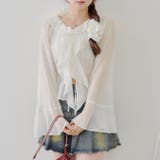 【大人フェミニン】楊柳シアーラッフルブラウス | RMAF NICE CLAUP / OLIVE des OLIVE | 詳細画像27