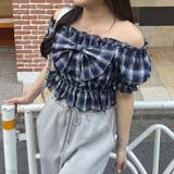 柄5 | 【ガーリーコーデにおすすめ♪】オフショル2WAYブラウス | RMAF NICE CLAUP / OLIVE des OLIVE