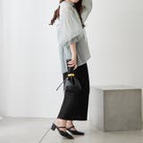 涼し気な印象、シアー楊柳スキッパー2枚袖ブラウス | NICE CLAUP / OLIVE des OLIVE　OUTLET | 詳細画像37 