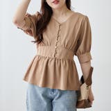 ペプラムブラウス | NICE CLAUP / OLIVE des OLIVE OUTLET | 詳細画像5