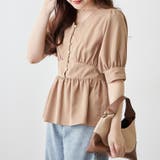 ペプラムブラウス | NICE CLAUP / OLIVE des OLIVE OUTLET | 詳細画像6