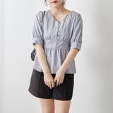 ペプラムブラウス | NICE CLAUP / OLIVE des OLIVE OUTLET | 詳細画像12