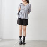 ペプラムブラウス | NICE CLAUP / OLIVE des OLIVE OUTLET | 詳細画像17