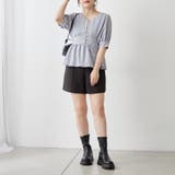 ペプラムブラウス | NICE CLAUP / OLIVE des OLIVE OUTLET | 詳細画像18