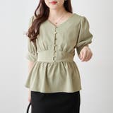 ペプラムブラウス | NICE CLAUP / OLIVE des OLIVE OUTLET | 詳細画像20
