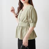 ペプラムブラウス | NICE CLAUP / OLIVE des OLIVE OUTLET | 詳細画像24
