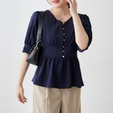 ペプラムブラウス | NICE CLAUP / OLIVE des OLIVE OUTLET | 詳細画像32
