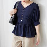 ペプラムブラウス | NICE CLAUP / OLIVE des OLIVE OUTLET | 詳細画像35