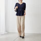 ペプラムブラウス | NICE CLAUP / OLIVE des OLIVE OUTLET | 詳細画像37