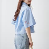 色々刺繍ショートシャツ | NICE CLAUP / OLIVE des OLIVE OUTLET | 詳細画像4