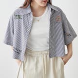 色々刺繍ショートシャツ | NICE CLAUP / OLIVE des OLIVE OUTLET | 詳細画像9