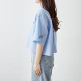 色々刺繍ショートシャツ | NICE CLAUP / OLIVE des OLIVE OUTLET | 詳細画像23