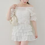 ドロストスクエアブラウス | NICE CLAUP / OLIVE des OLIVE OUTLET | 詳細画像6