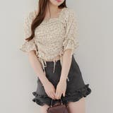 ドロストスクエアブラウス | NICE CLAUP / OLIVE des OLIVE OUTLET | 詳細画像12
