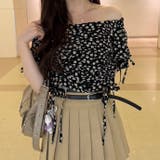 ドロストスクエアブラウス | NICE CLAUP / OLIVE des OLIVE OUTLET | 詳細画像20