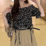 ドロストスクエアブラウス | NICE CLAUP / OLIVE des OLIVE OUTLET | 詳細画像21