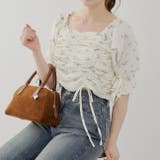 ドロストスクエアブラウス | NICE CLAUP / OLIVE des OLIVE OUTLET | 詳細画像4