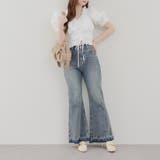 シャーリング半袖ブラウス | NICE CLAUP / OLIVE des OLIVE OUTLET | 詳細画像9