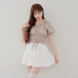 シャーリング半袖ブラウス | NICE CLAUP / OLIVE des OLIVE OUTLET | 詳細画像18