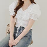 オフ | シャーリング半袖ブラウス | NICE CLAUP / OLIVE des OLIVE OUTLET