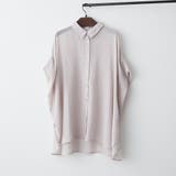 グレージュ | 軽やかな着心地、ガーゼBIGシャツ | NICE CLAUP / OLIVE des OLIVE OUTLET