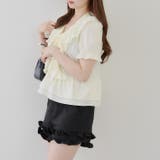 半袖フリフリブラウス | NICE CLAUP / OLIVE des OLIVE OUTLET | 詳細画像8
