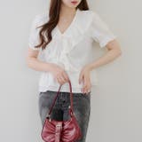 半袖フリフリブラウス | NICE CLAUP / OLIVE des OLIVE OUTLET | 詳細画像15